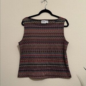 Chico's Multicolor Striped Tank Top